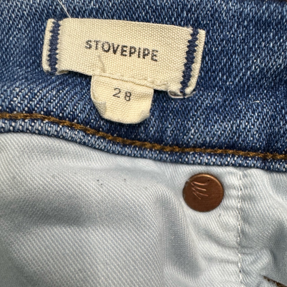 Madewell Stovepipe Jeans in size 28. - Picture 4 of 4